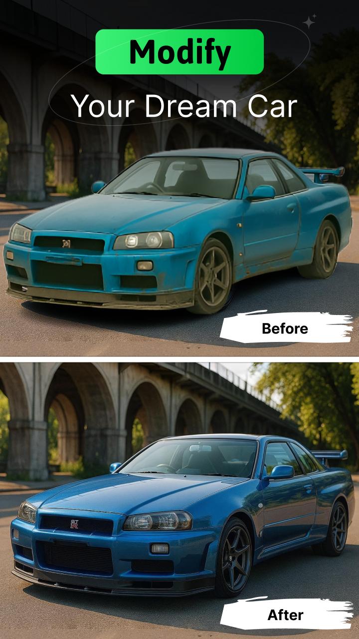 AI Car Designer: Car Modify AI