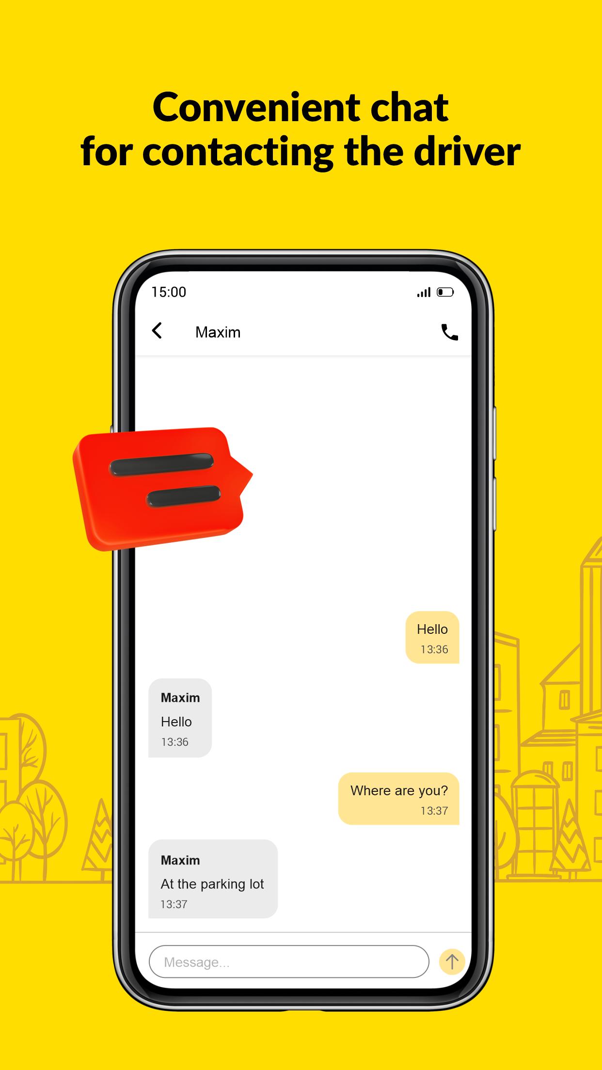 maxim — order a taxi & food