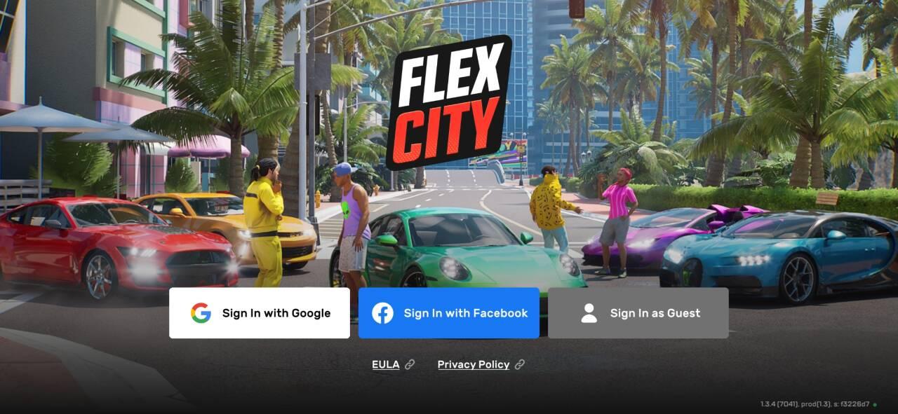 Flex City: Online RP Car Game 截圖 1