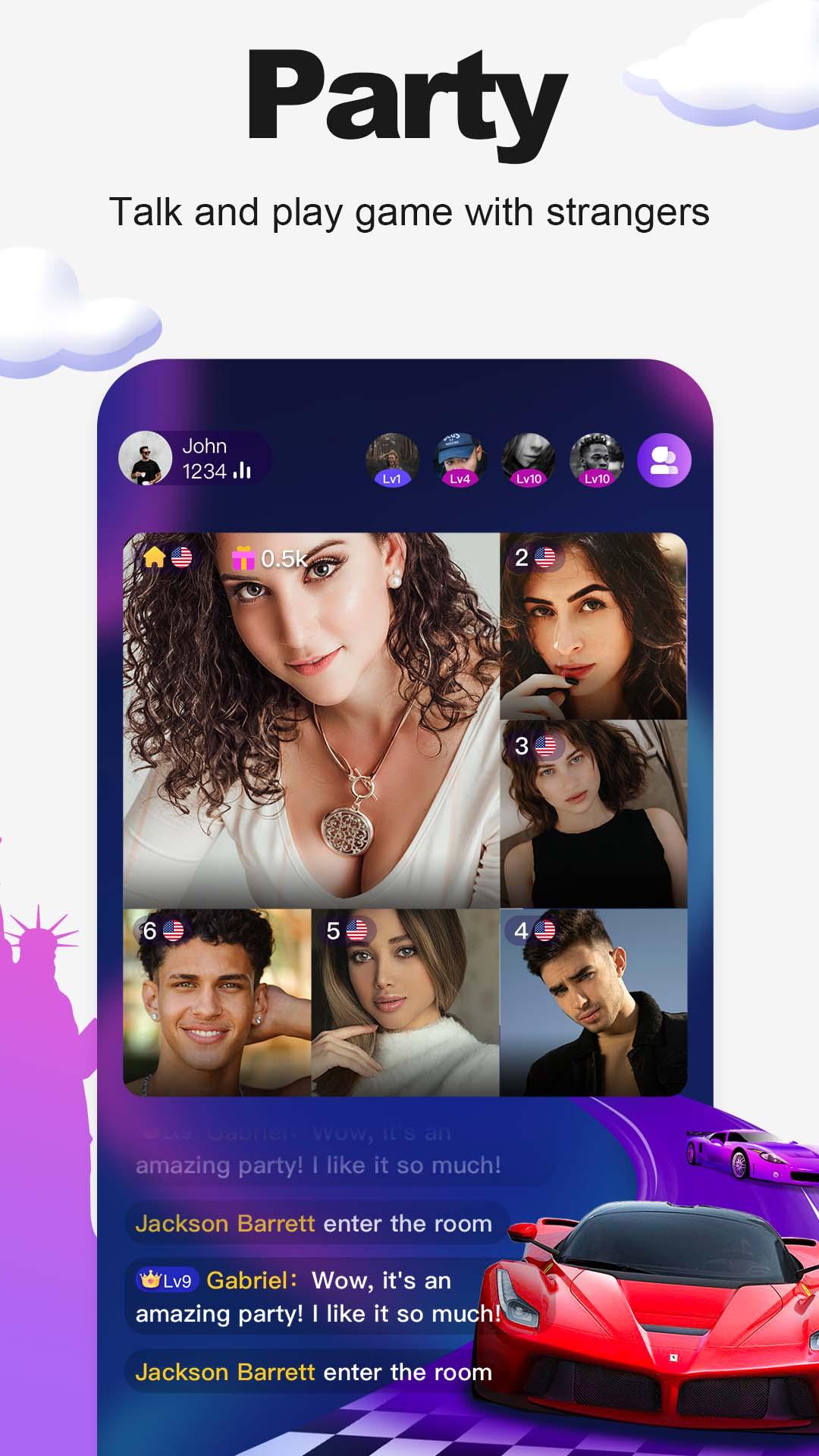 Chamet - Live Video Chat 截圖 3