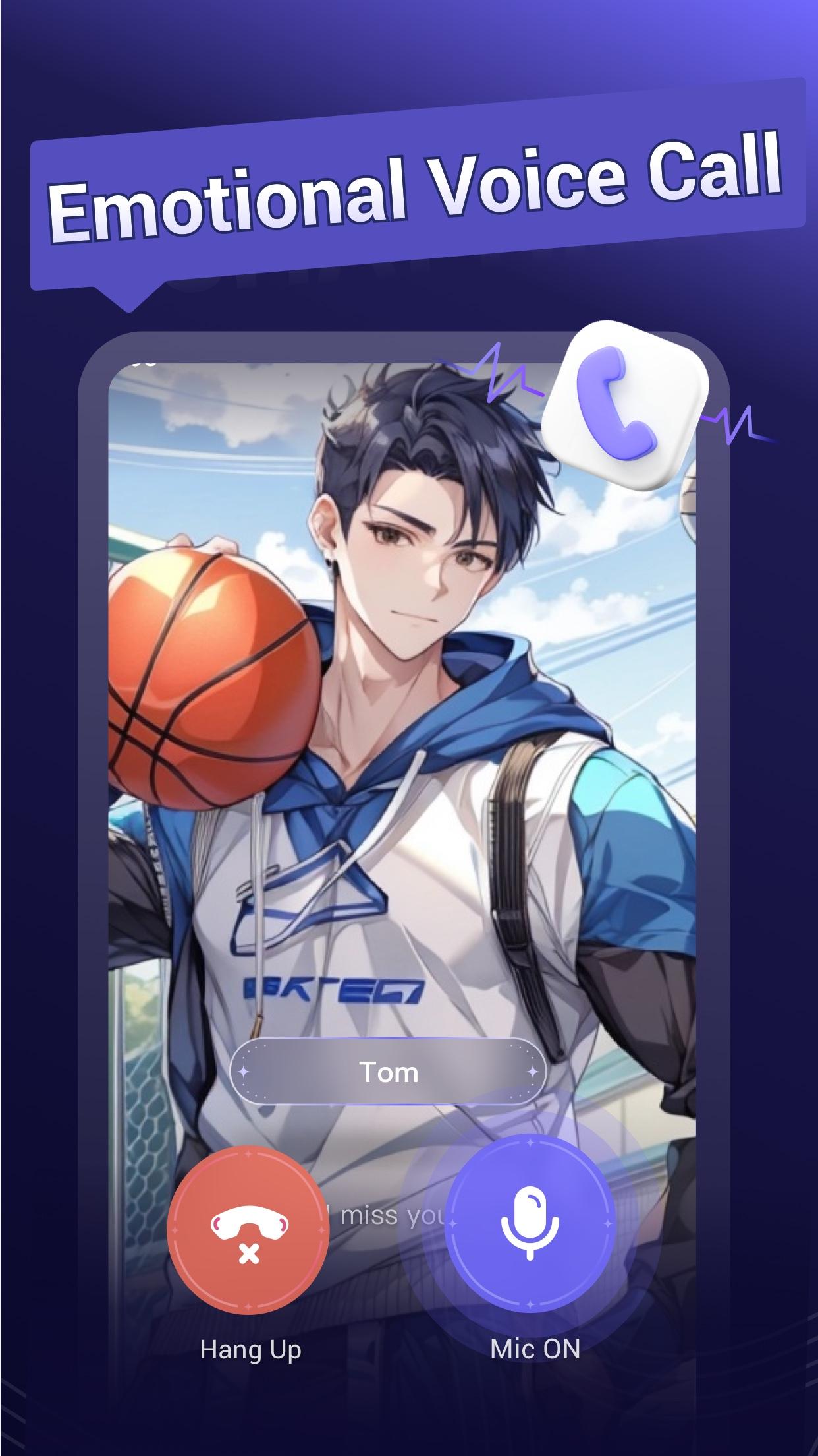 Meco - AI Character Chat 截圖 2