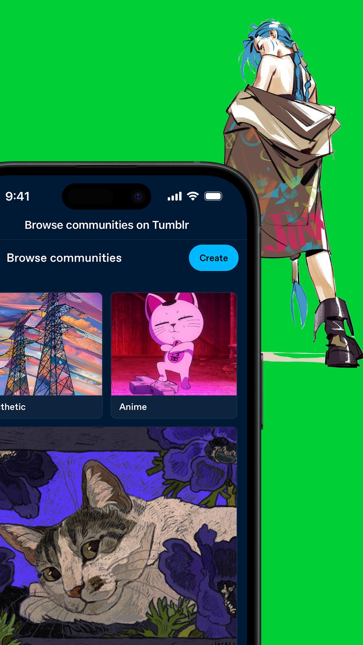 Tumblr——愛好、藝術、混沌 截圖 2