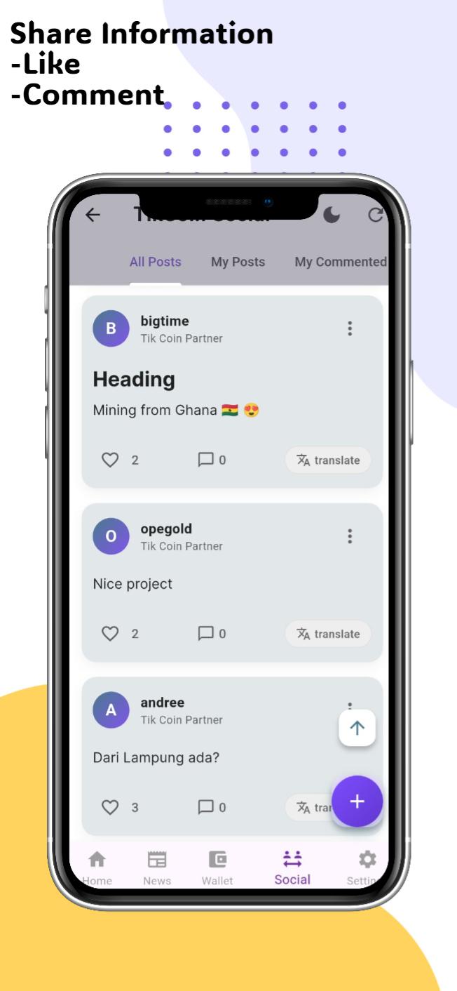 TikCoin Network 截圖 4