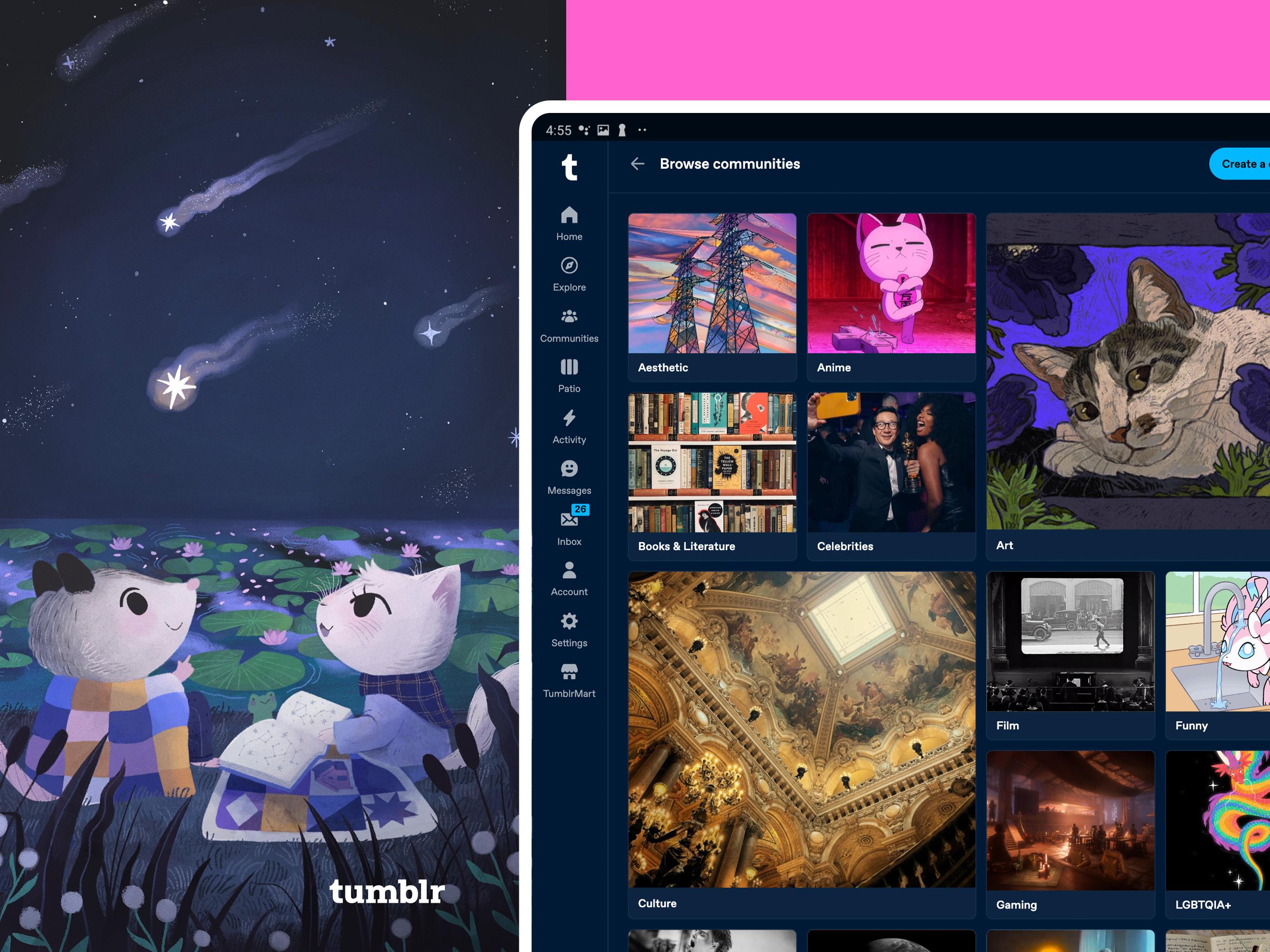 Tumblr——愛好、藝術、混沌 截圖 6
