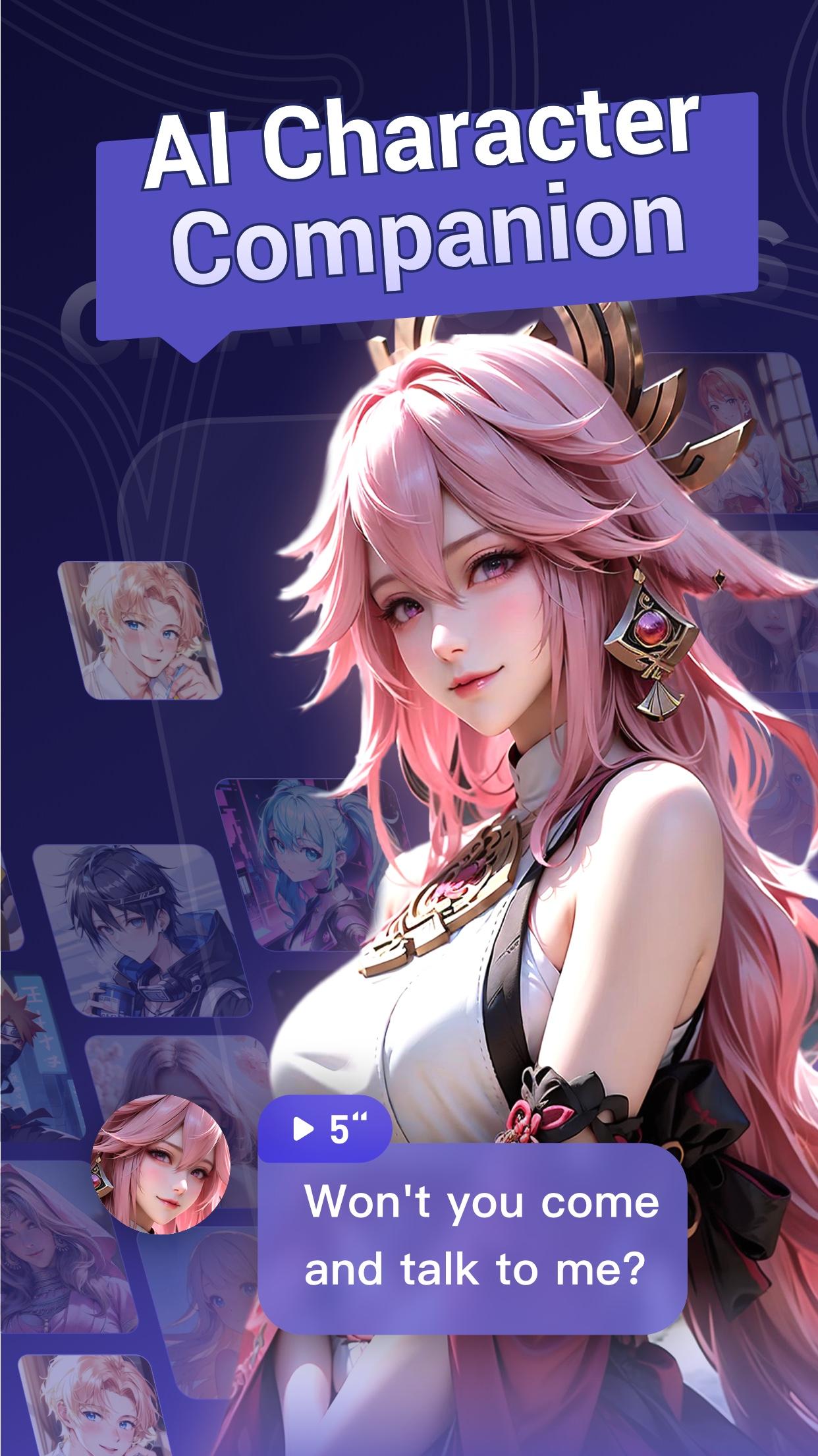 Meco - AI Character Chat 截圖 7