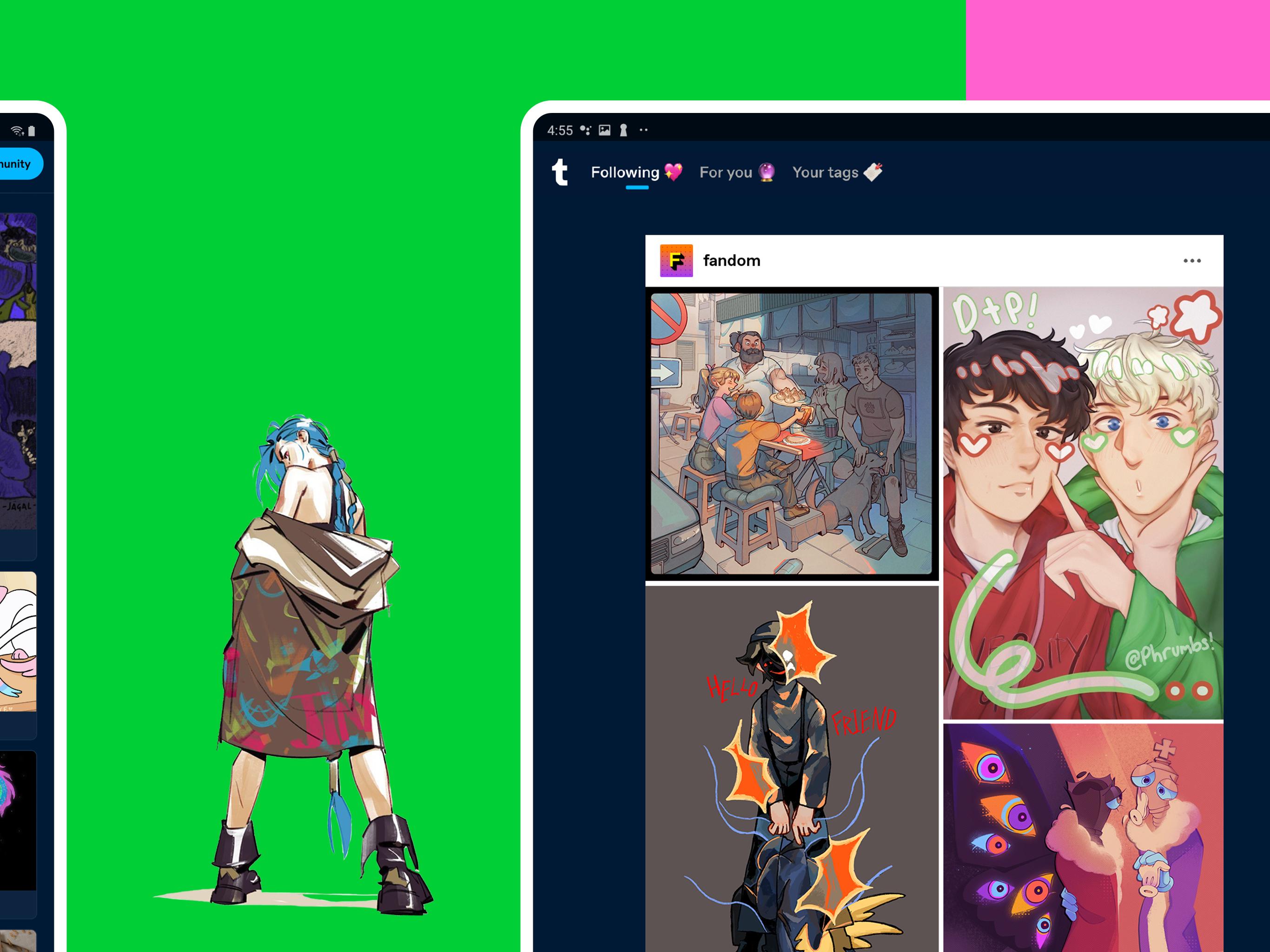 Tumblr——愛好、藝術、混沌 截圖 7