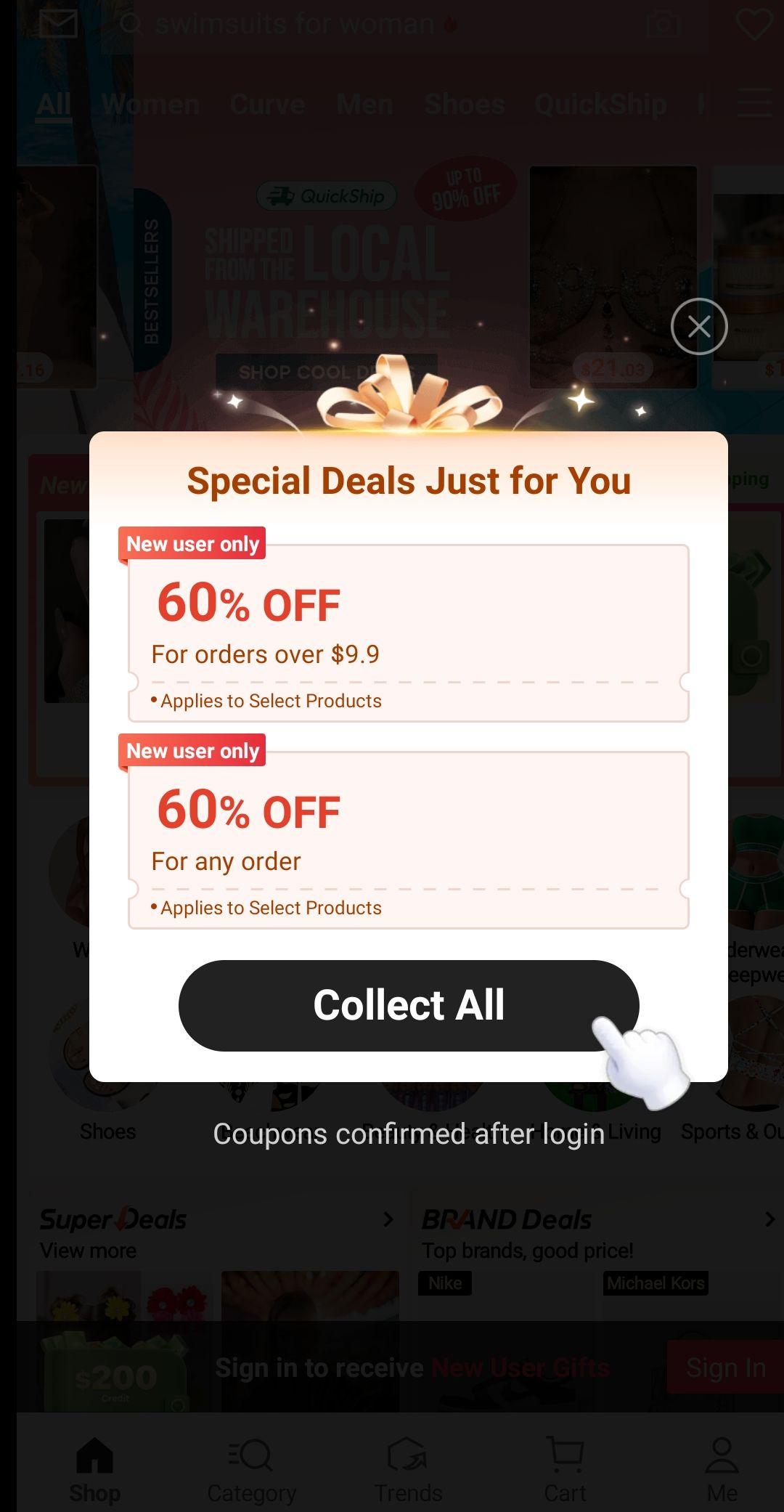 SHEIN-Shopping Online 截圖 1