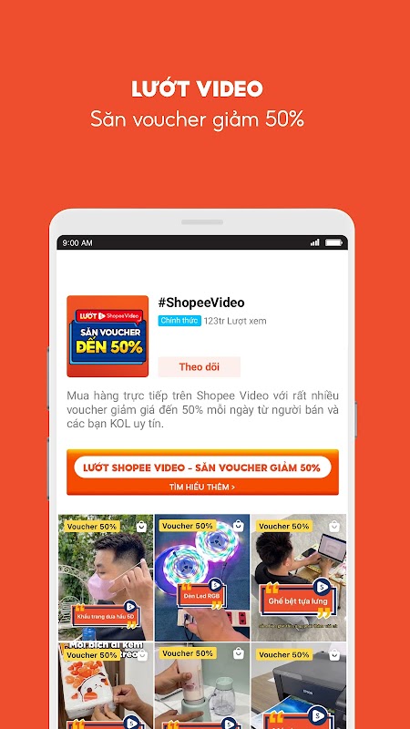 Shopee: Mua Sắm Online 截圖 1