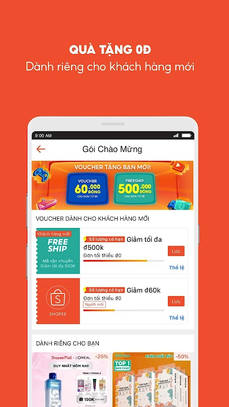 Shopee: Mua Sắm Online 截圖 2