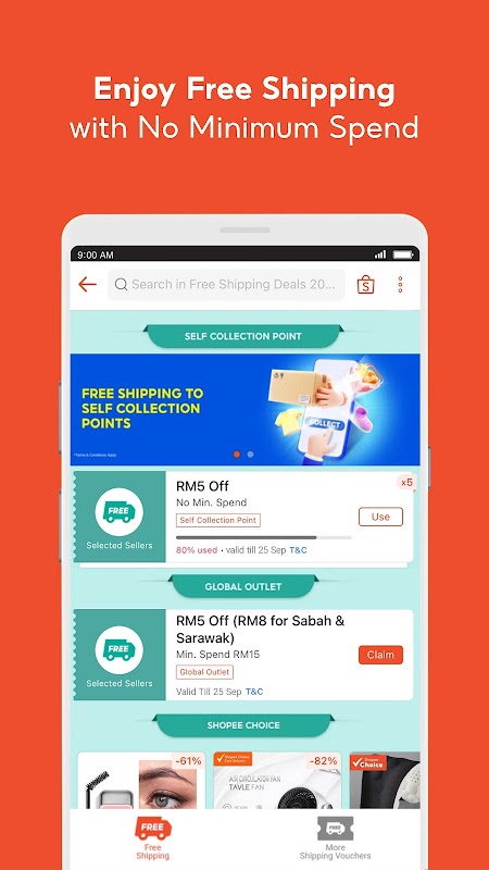 Shopee MY: No Shipping Fee 截圖 2