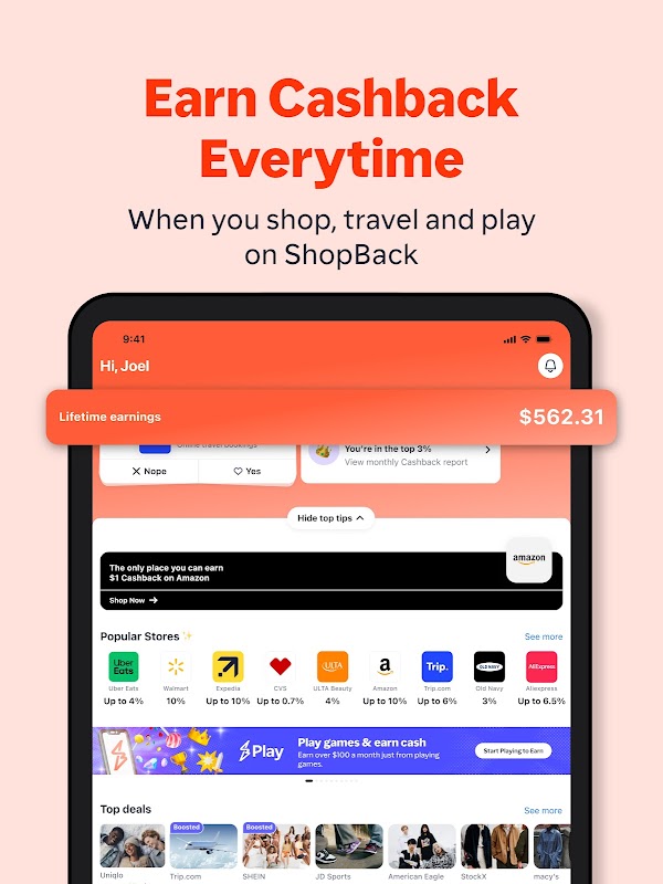 ShopBack: Cashback & Rewards 截圖 4