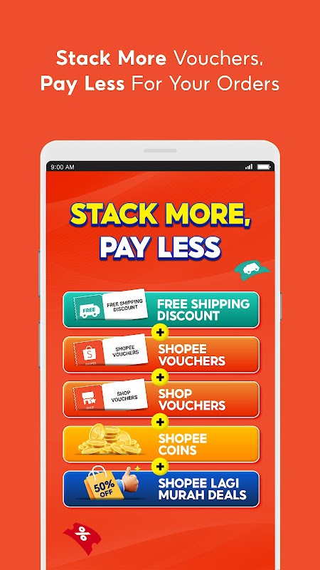 Shopee MY: No Shipping Fee 截圖 1
