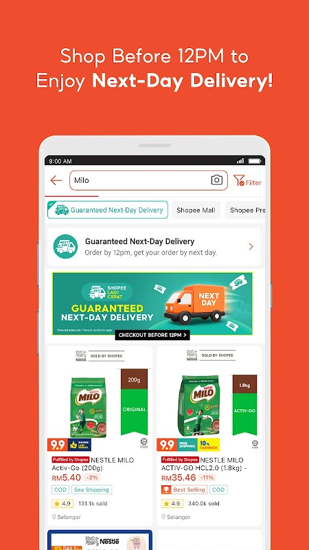 Shopee MY: No Shipping Fee 截圖 7