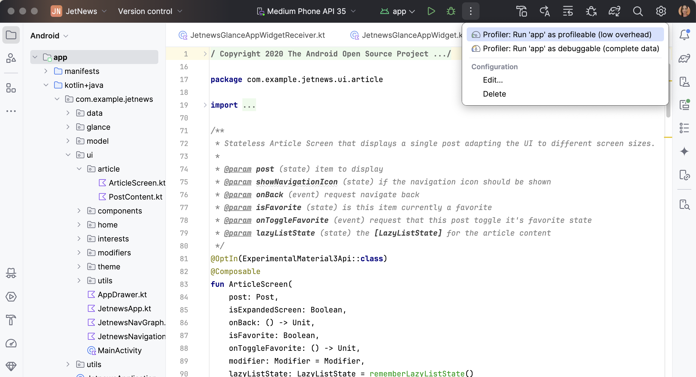 Android Studio官網版截圖6