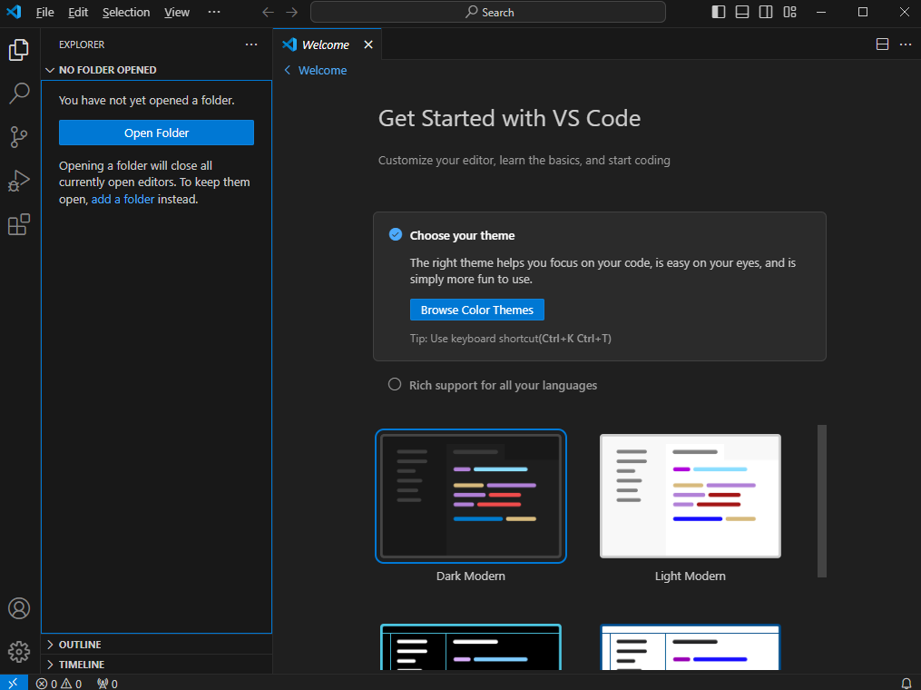 Visual Studio Code64位截圖1