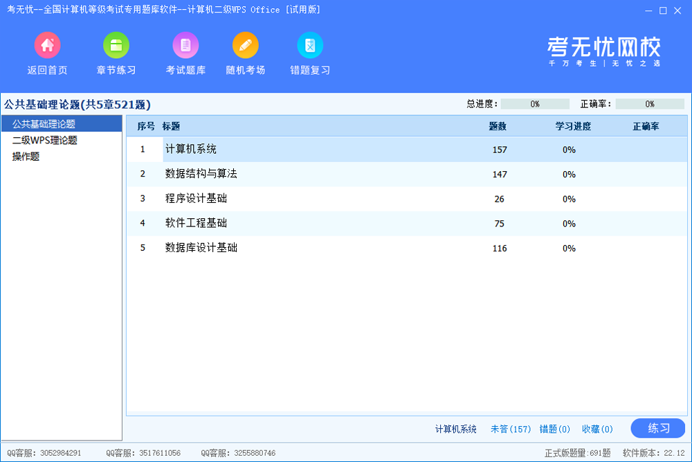 二級wps office高級應用-2022考無憂計算機等級考試截圖2
