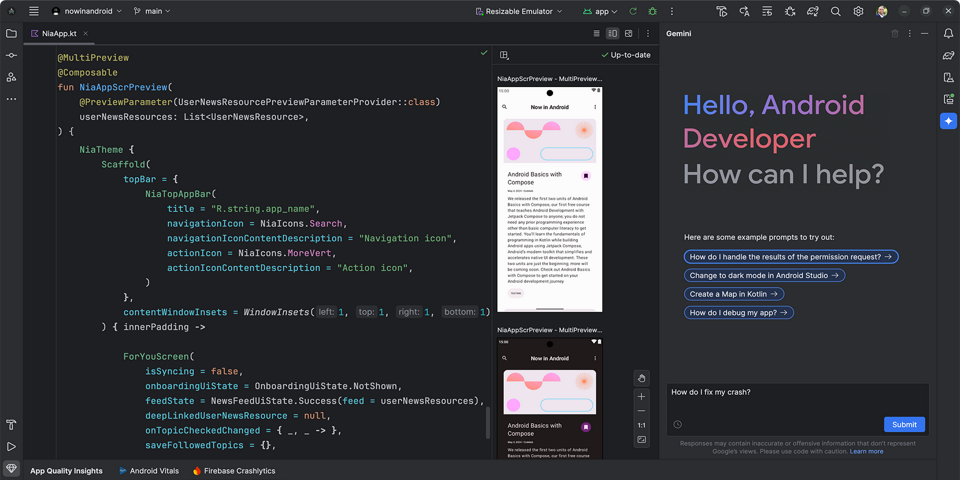 Android Studio官網版截圖1