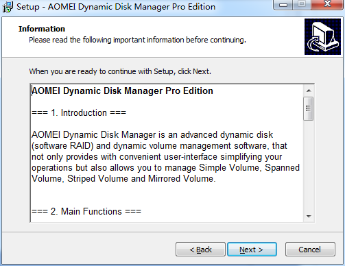 AOMEI Dynamic Disk Manager