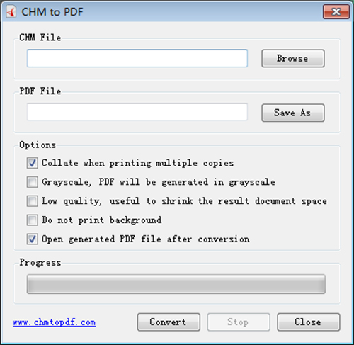 chm轉pdf轉換器(CHM to PDF)