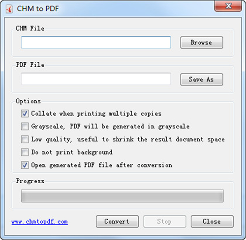 chm轉pdf轉換器(CHM to PDF)截圖1