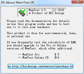 MemTest截圖1