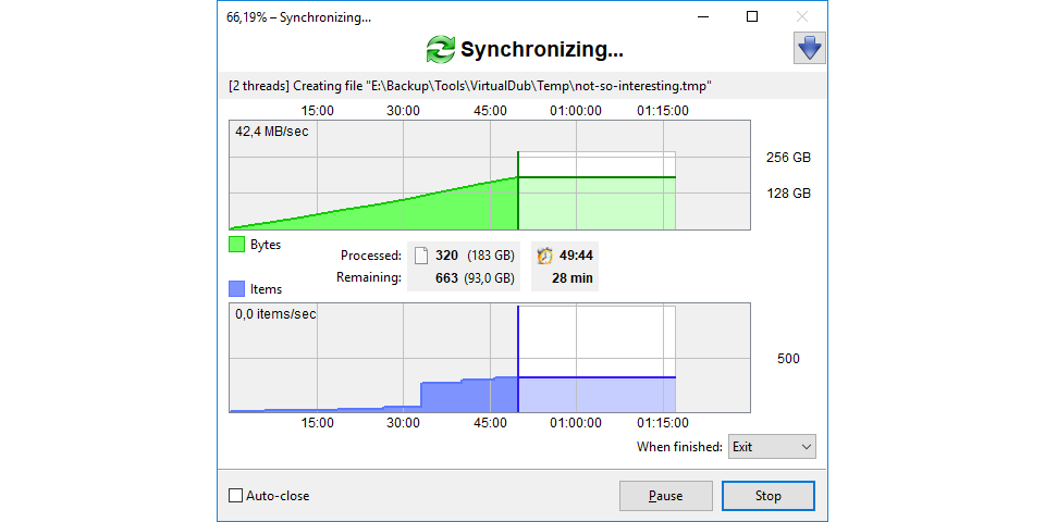 FreeFileSync截圖1