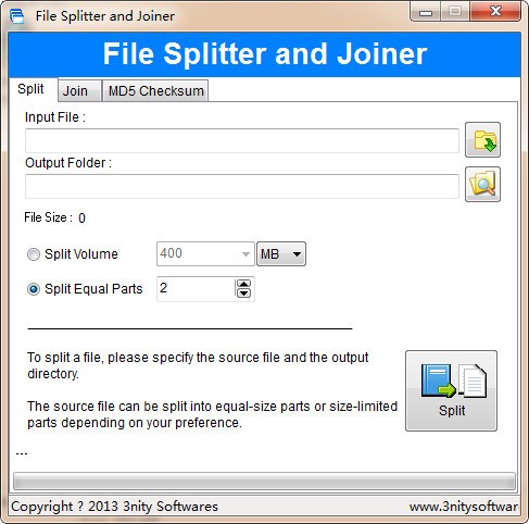 File Splitter and Joiner截圖1
