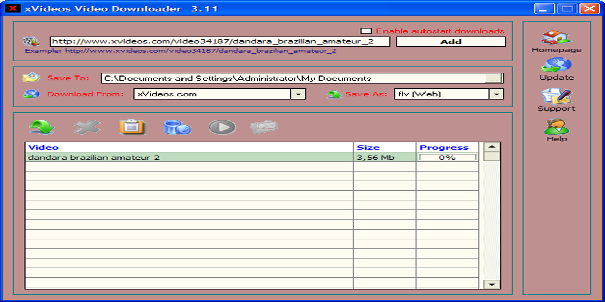 xVideos Video Downloader截圖2