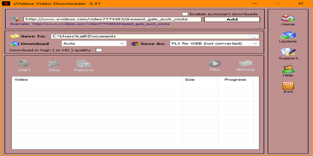 xVideos Video Downloader截圖1