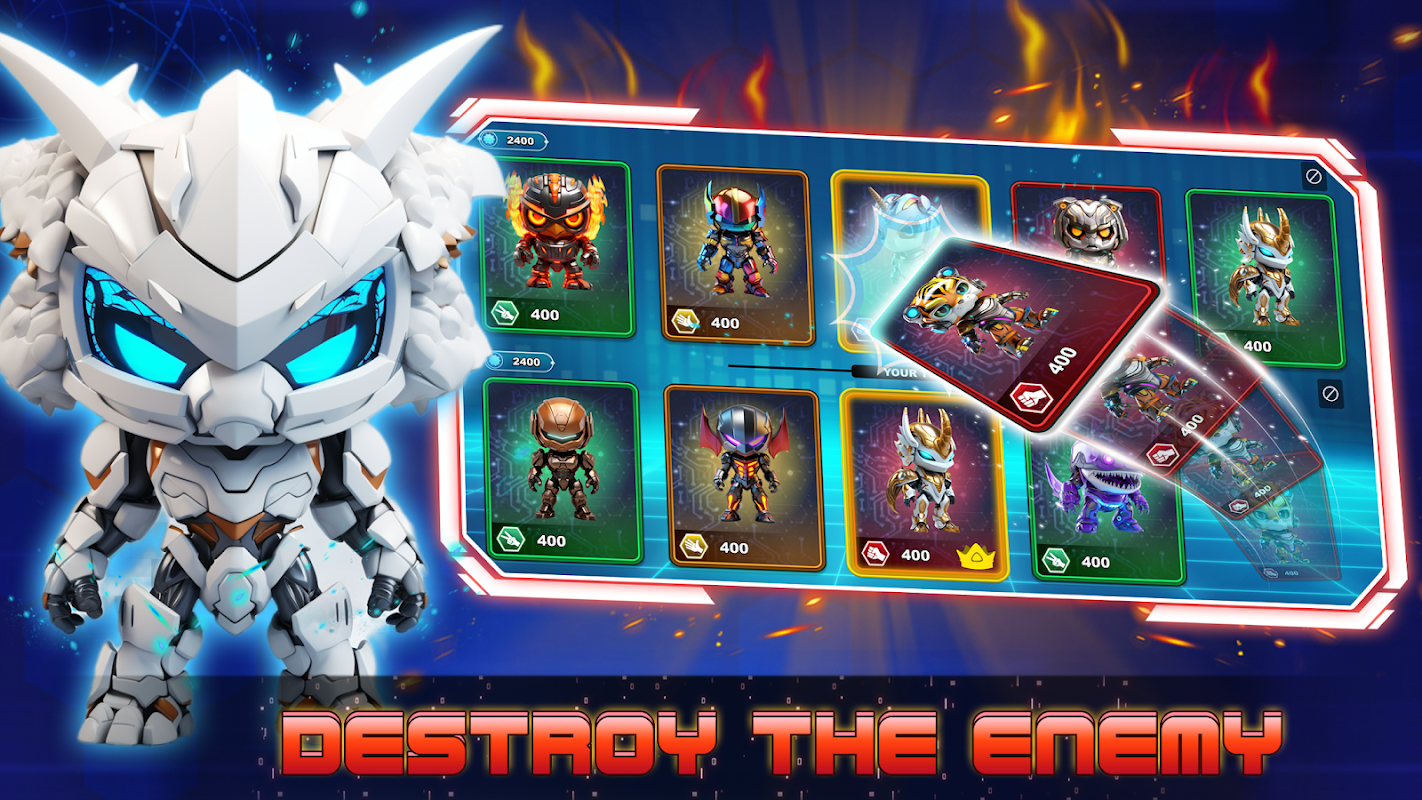 AI Chibi Robot Battle 截圖 3