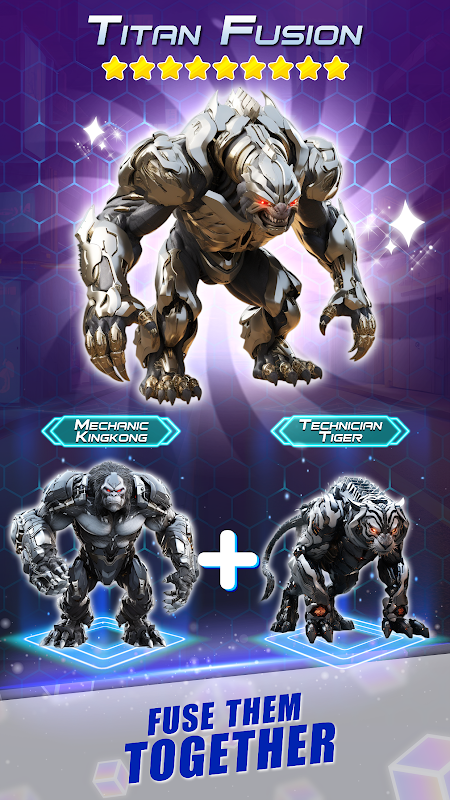 AI Fusion Robot: Mech Battles 截圖 2
