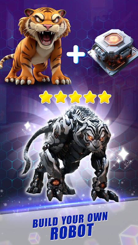 AI Fusion Robot: Mech Battles 截圖 1