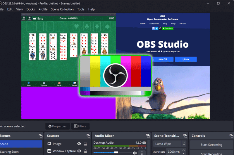 Open Broadcaster Software截圖1